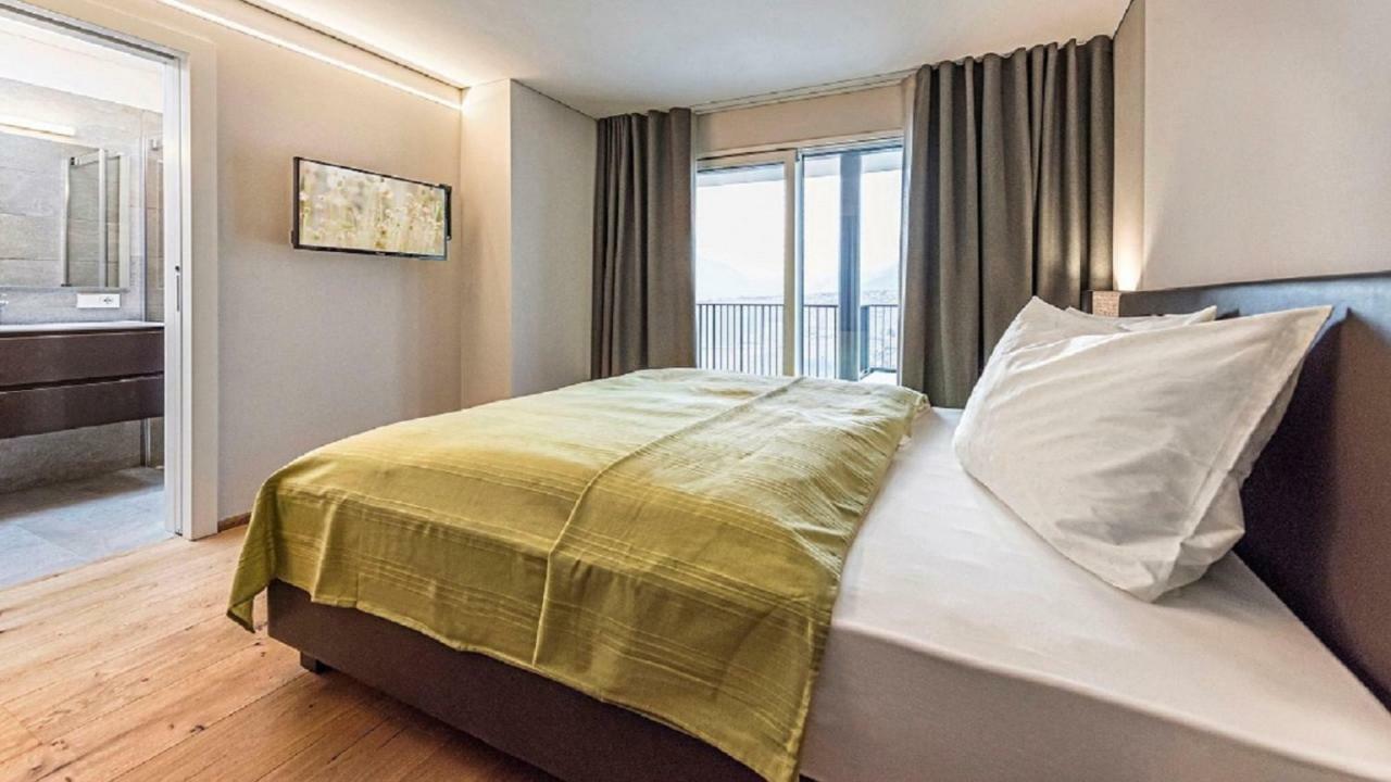 Ferienwohnung Penthouse Skygarden Schenna Exterior foto